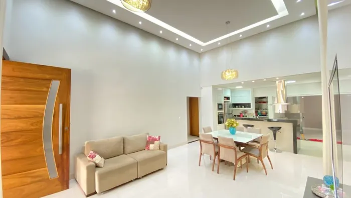 Casa no Setor Jaó, 3 quartos, 3 suítes, altíssimo padrão,