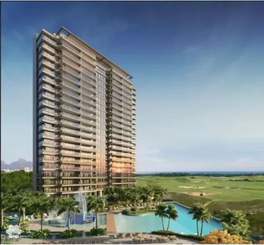 Apartamento de alto padrão com vista eterna para o mar e o Campo de Golfe - Barra da Tijuc