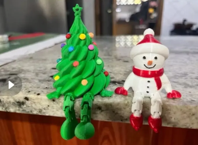 Decoração de Natal em 3d 