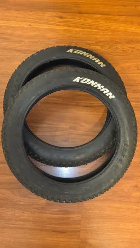 Kit 2 Pneus Fat Bike 20 X 4.0 Pouco Uso