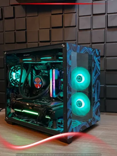 PC Gamer R5 5600, 16GB, NVMe 500GB, RTX 2070 Super, Gabinete DT3, Fonte 500W