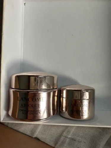 Creme absolue lancome, um para olhos e um para o rosto