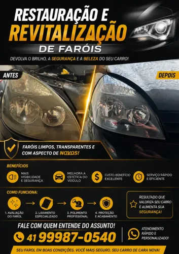 Restauração e revitalização de faróis