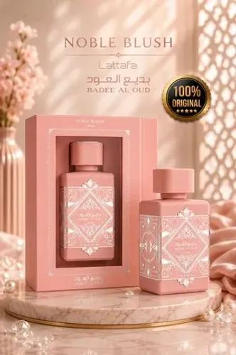 Perfume Bade'e Al Oud Noble Blush Edp-Lattafa - 100 ml