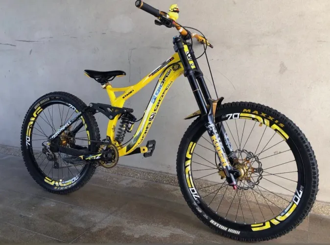 Bicicleta Gios Stage impecável com manual