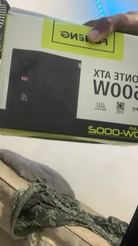 Fonte 500w pra vende usada só pra teste