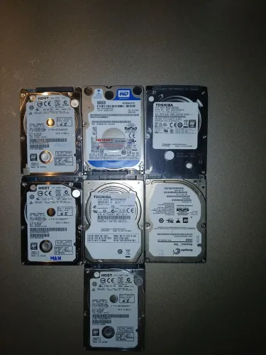Lote HD Sata p/ Notebooks