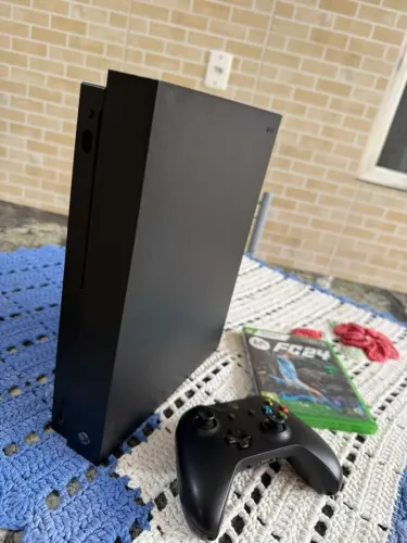 ? XBOX ONE X 1TB 4K ? IMPECÁVEL! ? | CONTROLE 100% | FC 24 | PRONTO PRA JOGAR!