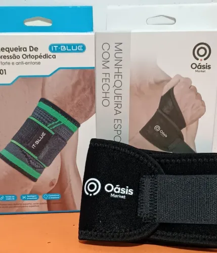 MUNHEQUEIRAS ESPORTIVA AJUSTÁVEL UNISEX