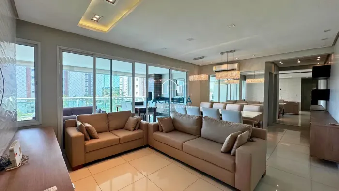 Apartamento à venda no Maion Efigênio Salles com 155 m²,3 suítes, nascente no Aleixo-Manau
