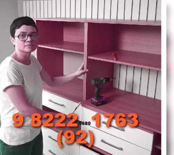 Montador de Móveis com disponibilidade hoje, sexta-feira. Atendimento em toda Manaus.