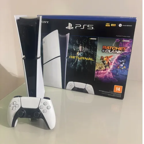 Vendo PS5 Slim 1TB Mídia Digital
