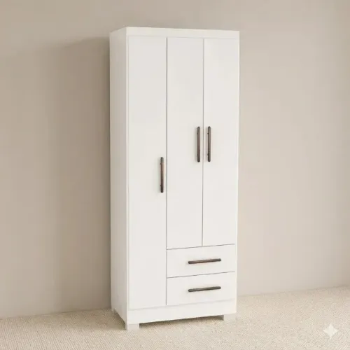 Guarda Roupa Isis Branco - Parcelamos em até 10X vezes sem juros