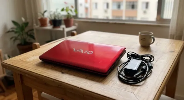 Notebook Sony VAIO VGN-CS320J Vermelho - Edição Clássica | SSD 240GB | Muito Conservado