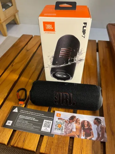 JBL FLIP 7 NOVA NA CAIXA
