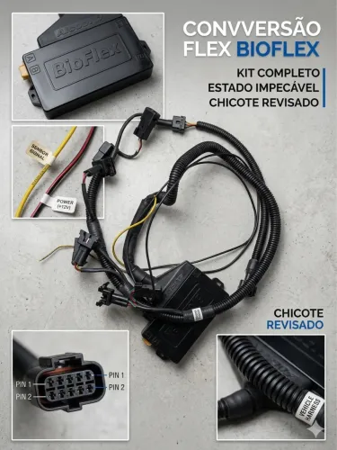 Modulo Conversor Gasolina Para Alcool / Flex Usado // Kit Conversor Flex