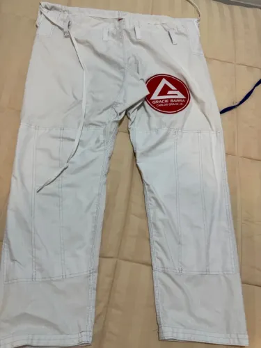 Calça Gracie Barra Branca A3