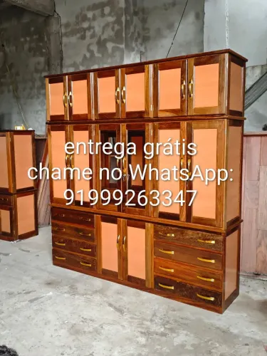 Guarda roupa de casal 6 portas e 8 gavetas novo frete grátis.