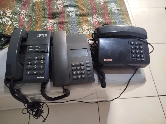 Aparelho telefone lote