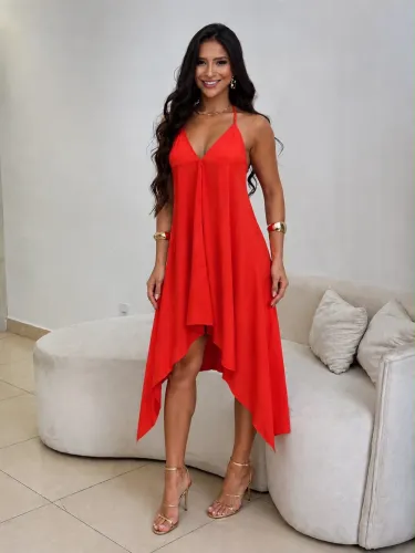 VESTIDO ASSIMÉTRICO