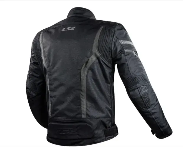 Jaqueta Moto Masculina *TAMANHO M* LS2 Gate Cinza Impermeável