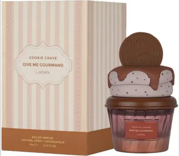 Perfume arabe cookie crave 75ml EAU DE PARFUM