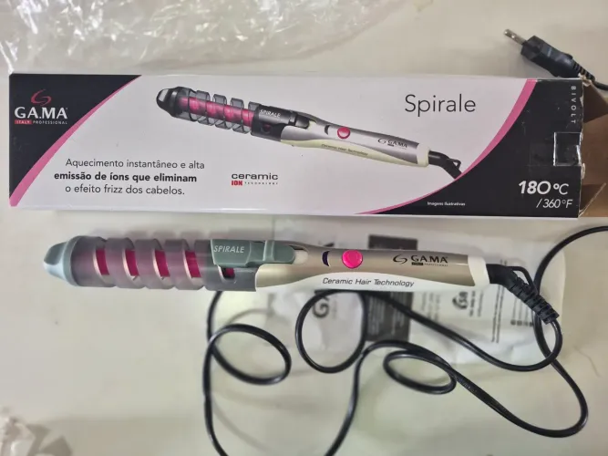 (NOVO) Modelador de cachos GA.MA Italy Spirale