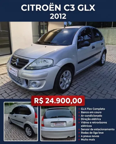 Citroen C3 GLX 1.4/ GLX Sonora 1.4 Flex 8V 5P 2012