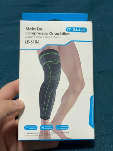 Meia de Compressão Ortopédica IT-BLUE LE-6106 - Nova
