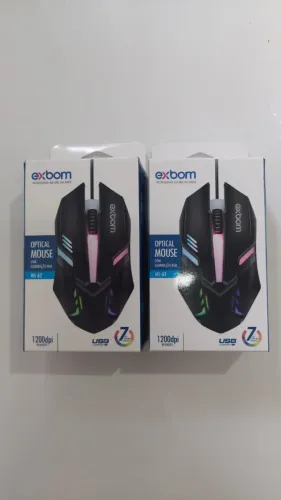 Mouse Gamer LED RGB - Conforto, Precisão e Estilo