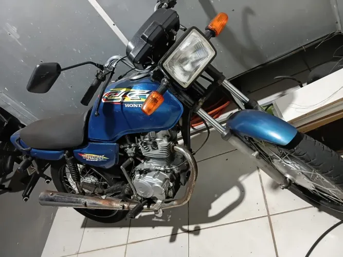 Vendo CG 99 leilão com nota