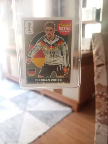 WIRTZ de ouro, figurinha rara do crack da Alemanha 