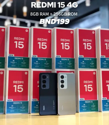 Redmi 15 4G 256/08- Entregamos Grátis 