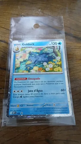 Carta pokemon golduck promo