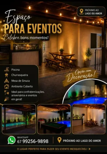 Espaço para eventos 