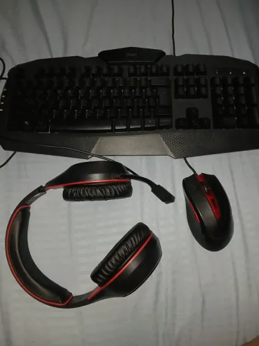 kit teclado mouse e fone de ouvido dazz