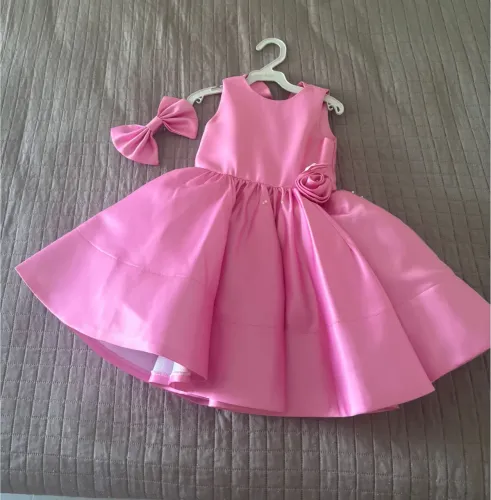 Vestido de festa Rosa