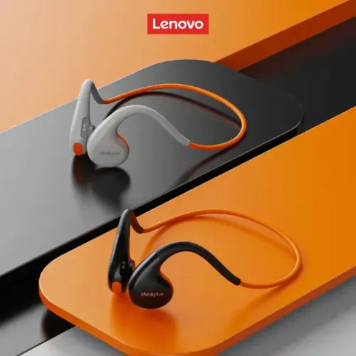 Fone de Ouvido Condução Óssea Lenovo X7 Bluetooth 5.3 de Condução Óssea Confortável IPX5 C