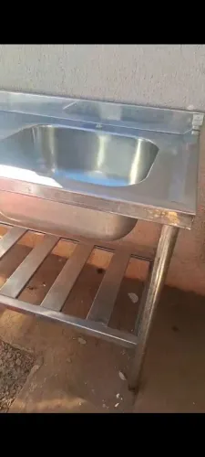 Pia de inox usado