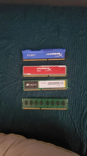 Memórias 4gb ddr4