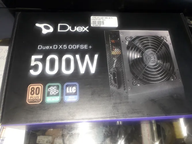 FONTE ATX 500W 80 PLUS DUEX  