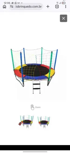 Cama Elastica Premiun (NUNCA ABERTA)