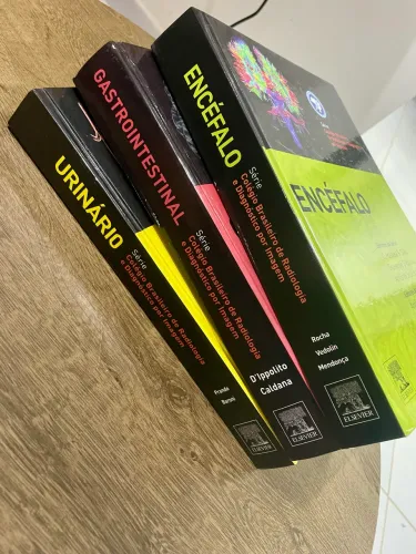 Livro medicina radiologia- coleção CBR
