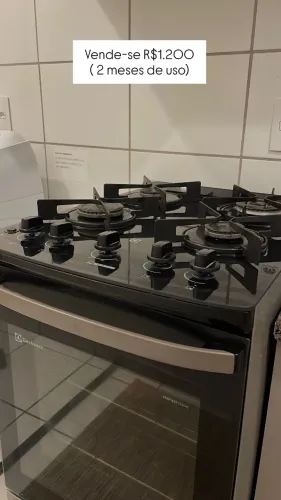 Fogão 4 bocas Electrolux NOVO! ( 2 meses de uso)