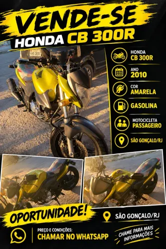 Vendo moto CB300R