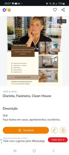 Diarista - Faxineira - Passadeira