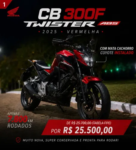 Moto CB 300F ABS Twistter 2025