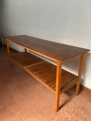 Mesa/Bancada 2,19m x 0,66m com Prateleira