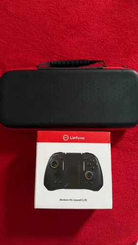 Joy con Nintendo switch Hall effect e Rgb LinYuvo + bolsa