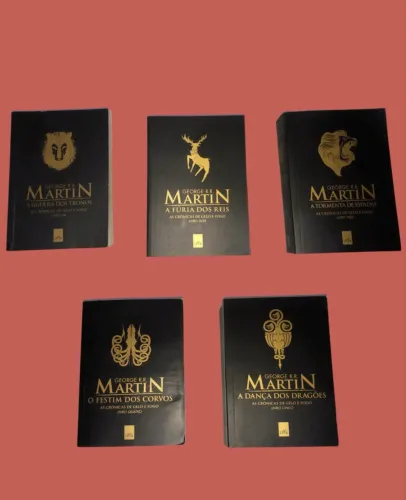 Box game of thrones: as crônicas de gelo e fogo
